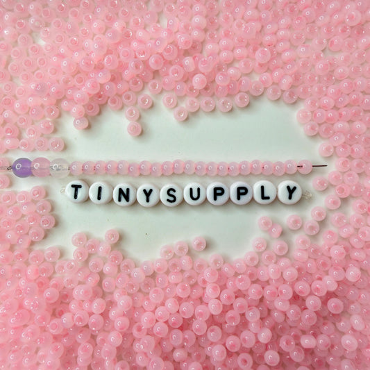 4MM 6/0 Imitation Cat Eye Seed Bead-Pink (02A-13)