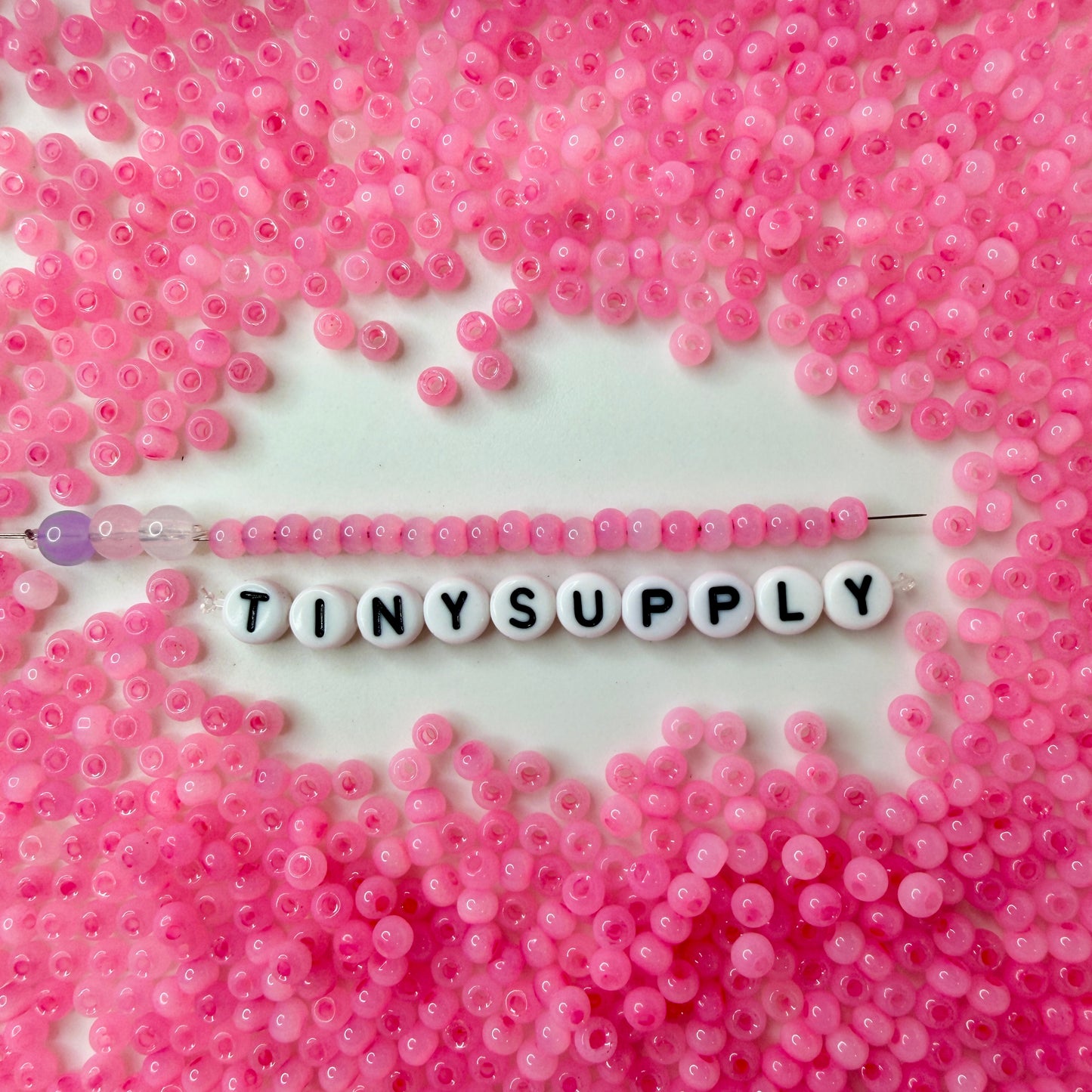 4MM 6/0 Imitation Cat Eye Seed Bead-Flamingo (02A-07)
