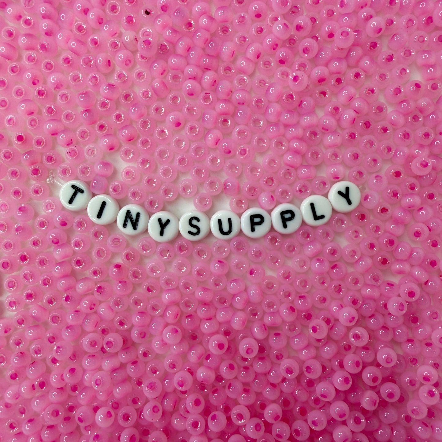 4MM 6/0 Imitation Cat Eye Seed Bead-Pearl Pink (02A-12)