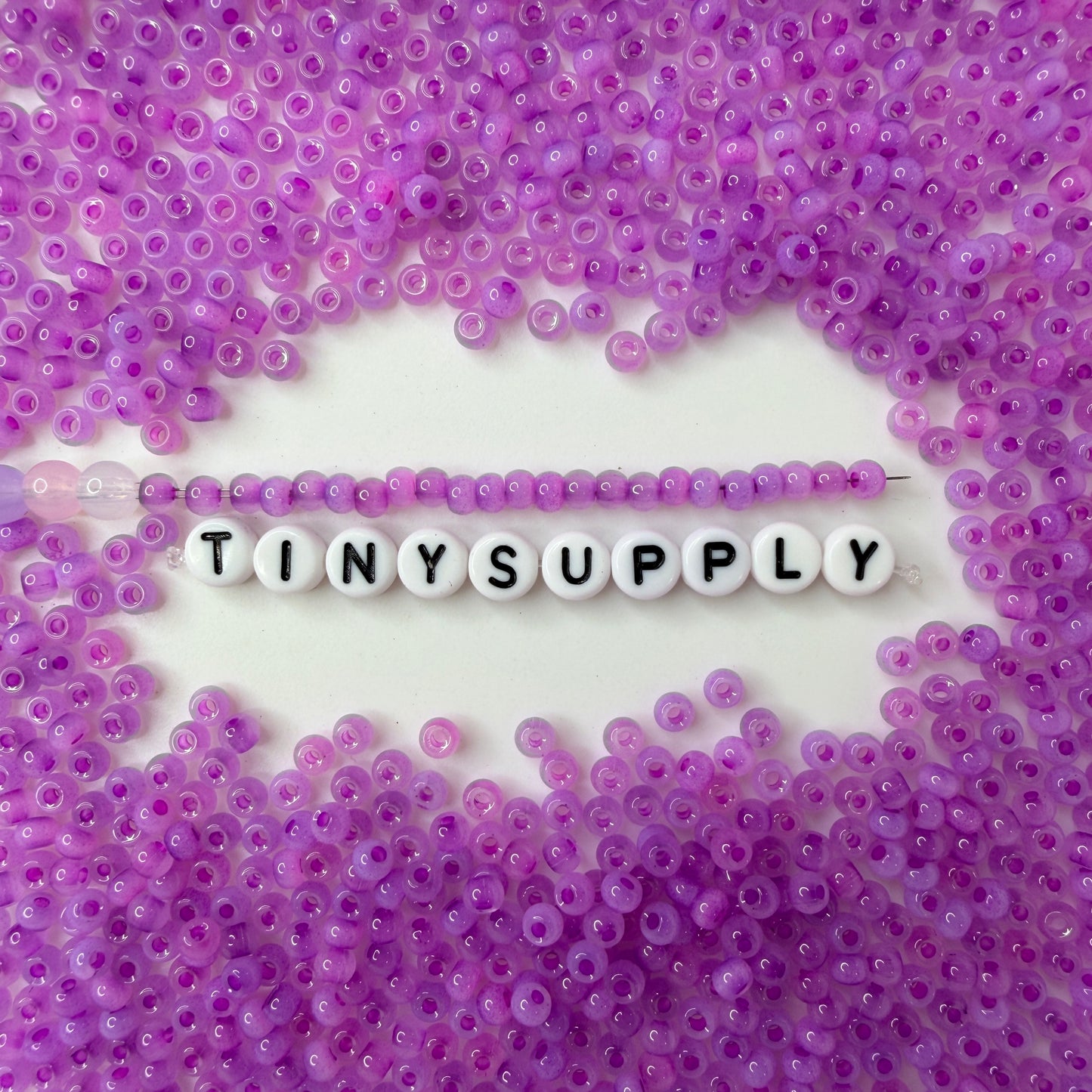 4MM 6/0 Imitation Cat Eye Seed Bead-Medium Orchid (02A-10)