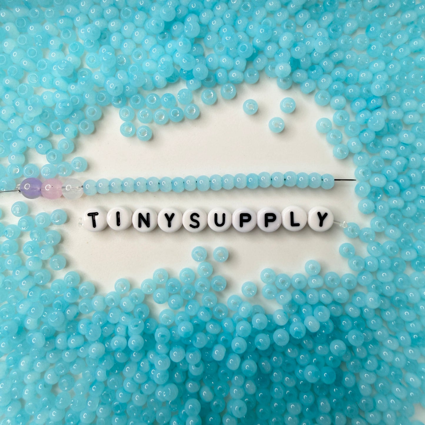 4MM 6/0 Imitation Cat Eye Seed Bead-Sky Blue (02A-01)