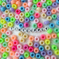 9MM Pastel Candy Themed Pony Beads