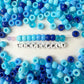 9MM Blue Ocean Themed Pony Beads
