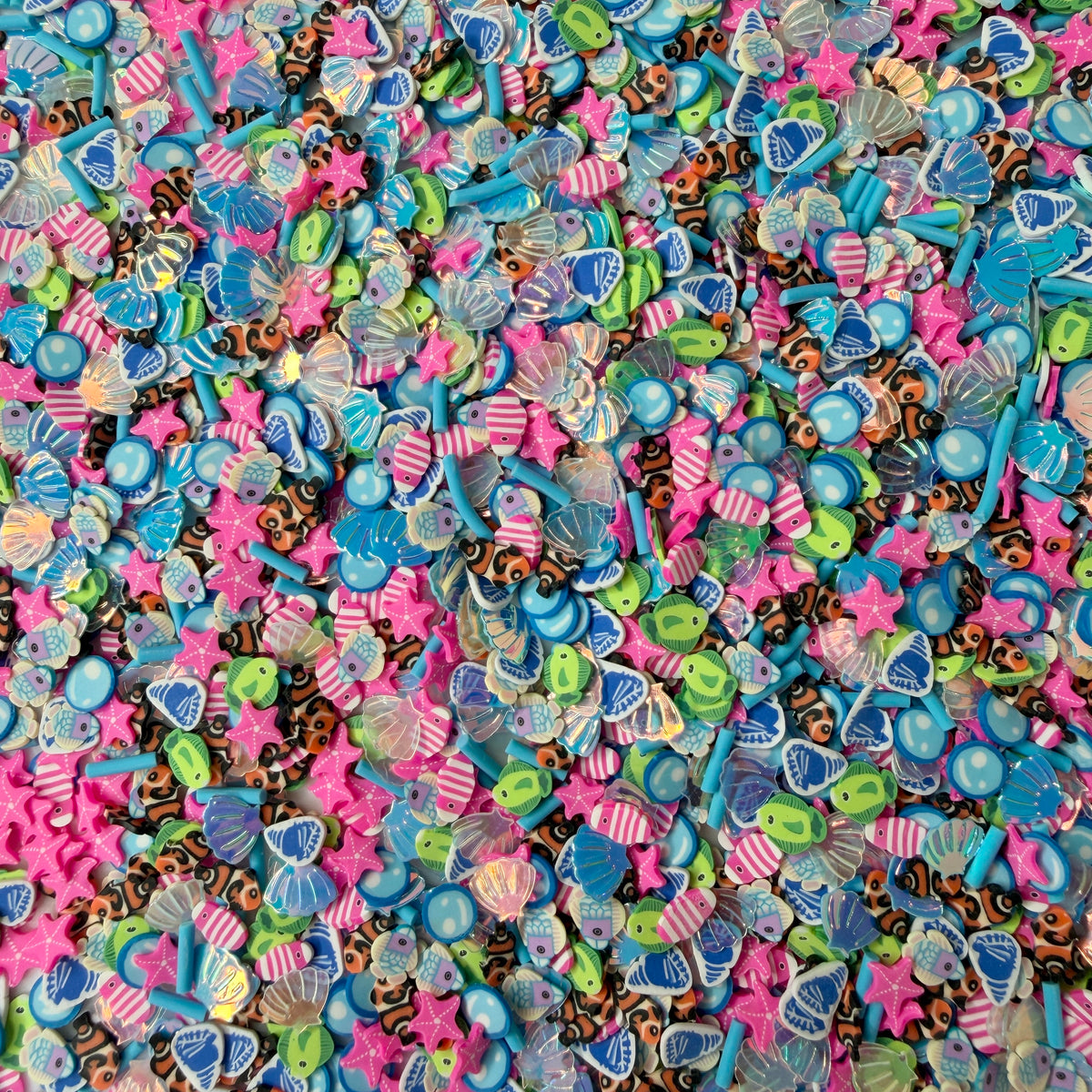 5MM Ocean Creatures Polymer Clay Sprinkle Mix (NOT EDIBLE) D54-25
