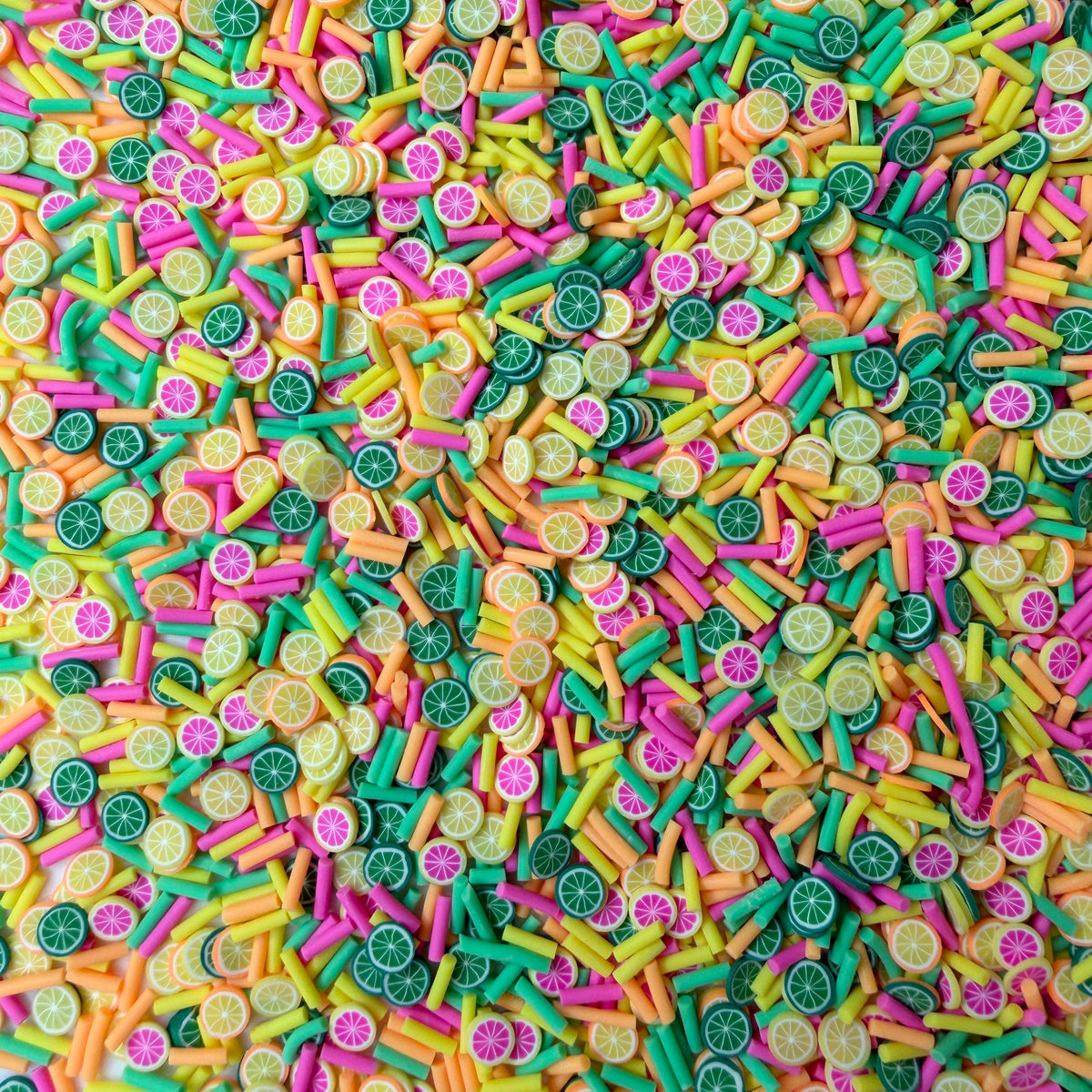 5MM Citrus Party Polymer Clay Sprinkle Mix (NOT EDIBLE) D54-27