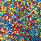 5MM Red Blue Yellow Star V2 Polymer Clay Sprinkle Mix (NOT EDIBLE) D55-22