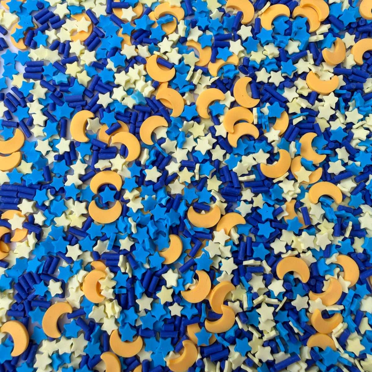 5MM Blue Night Star V2 Polymer Clay Sprinkle Mix (NOT EDIBLE) D55-27