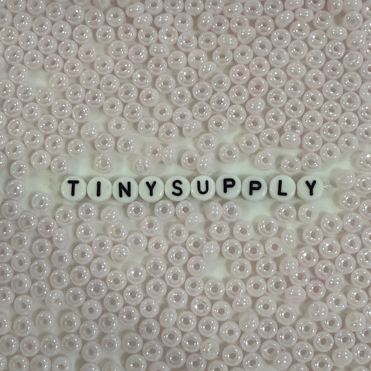 5MM Pearlescent Pastel Light Pink, Donut Glass Seed Bead (MK323-03)