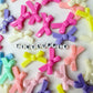 33MM Solid Colored Acrylic Bow Bead