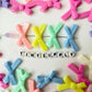 33MM Solid Colored Acrylic Bow Bead