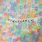 9MM Pastel Translucent Themed Pony Bead Mix