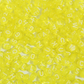 Translucent YELLOW, White Letter A-Z Alphabet Individual Beads (7MM)