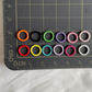 8MM Pastel Macaron or Solid Color Iron Painted Jump Rings