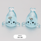 Cute Translucent Blue Seals, Lazy Seal Charms (Multiple Styles)