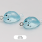 Cute Translucent Blue Seals, Lazy Seal Charms (Multiple Styles)