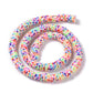 8MM Rainbow Polymer Clay Heishi Bead Strands (380-400pcs per strand