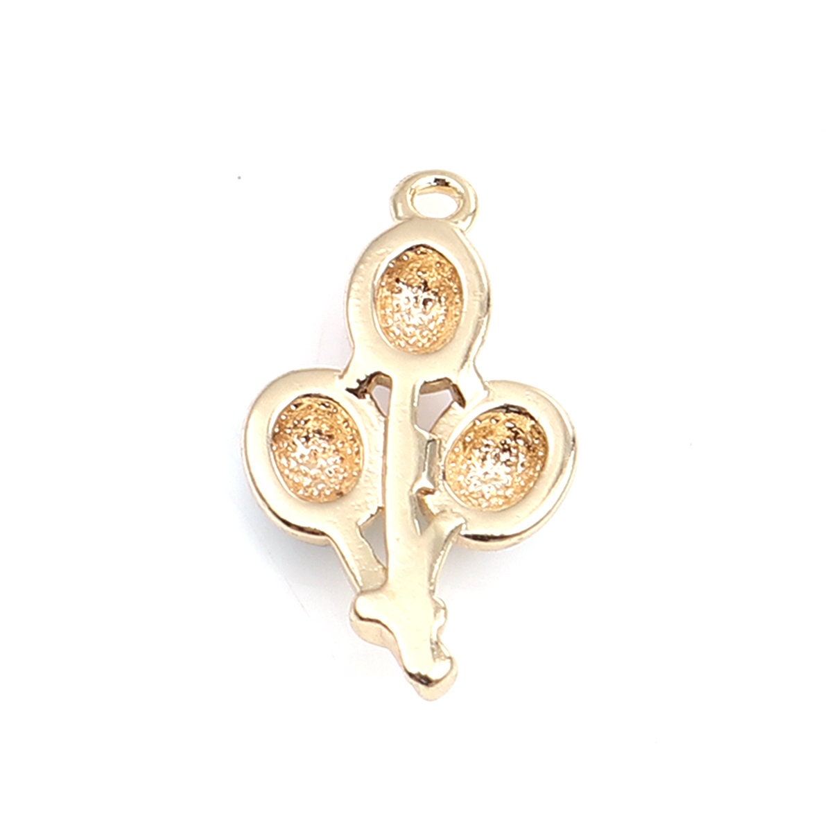 18K GOLD PLATED Balloon Bunch Charm (14MM x 8MM)