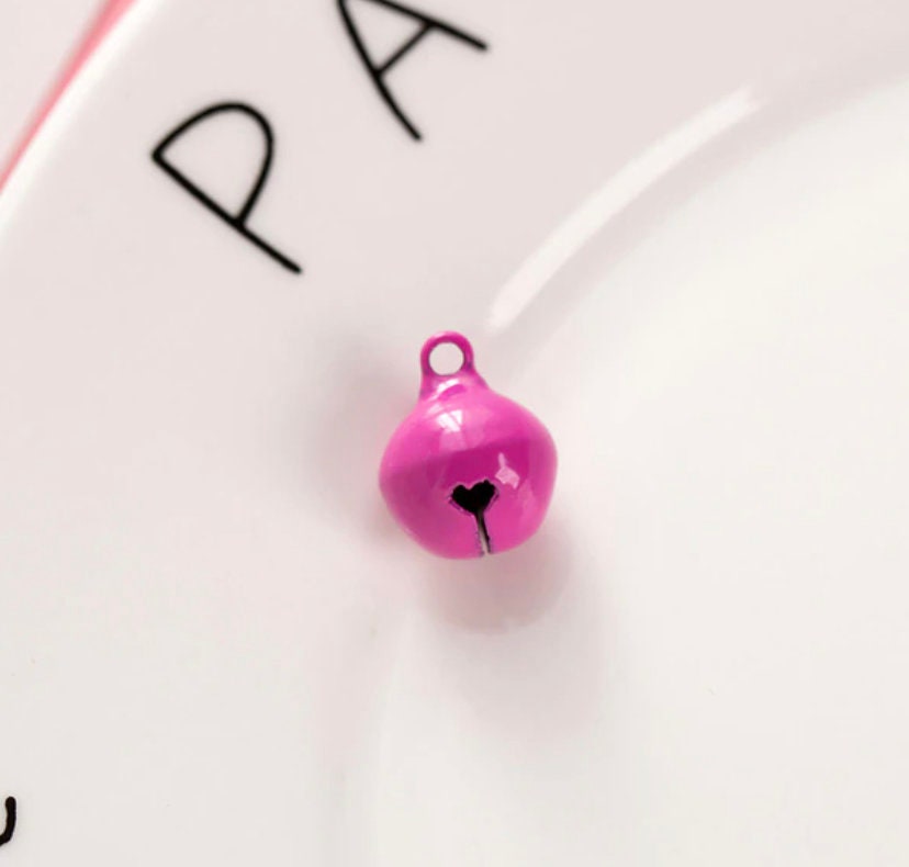 Cute Colorful Bell Charm Pendant (14mm)