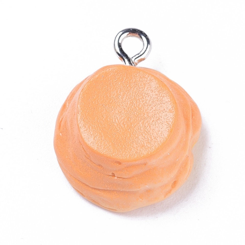 Resin Egg Tart Charm (19.5mm)