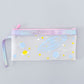 Cute Galaxy Themed Plastic Pen Case Pencil Case School