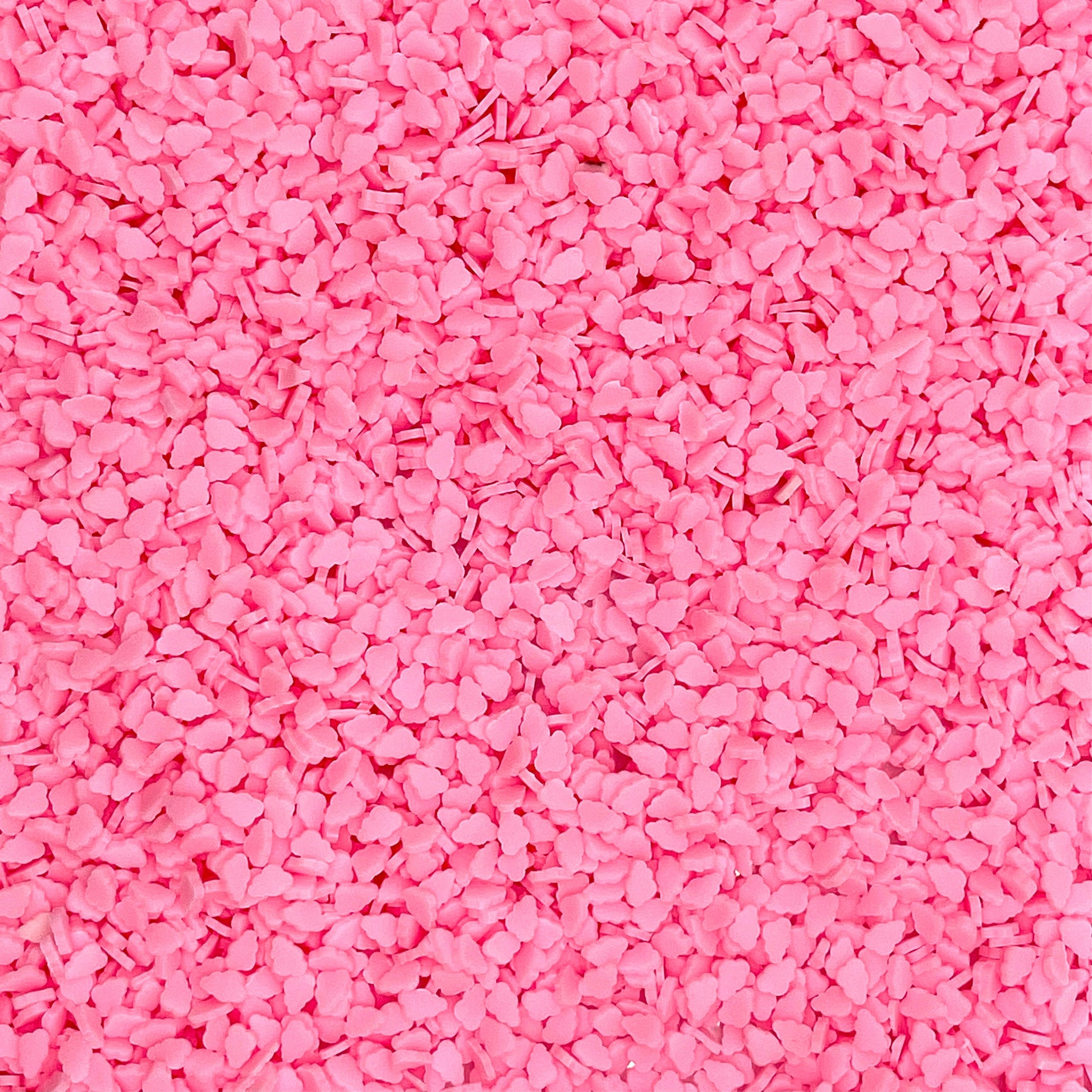 FAKE 5MM Pink Cloud Polymer Clay Sprinkle (NOT EDIBLE) D19-15