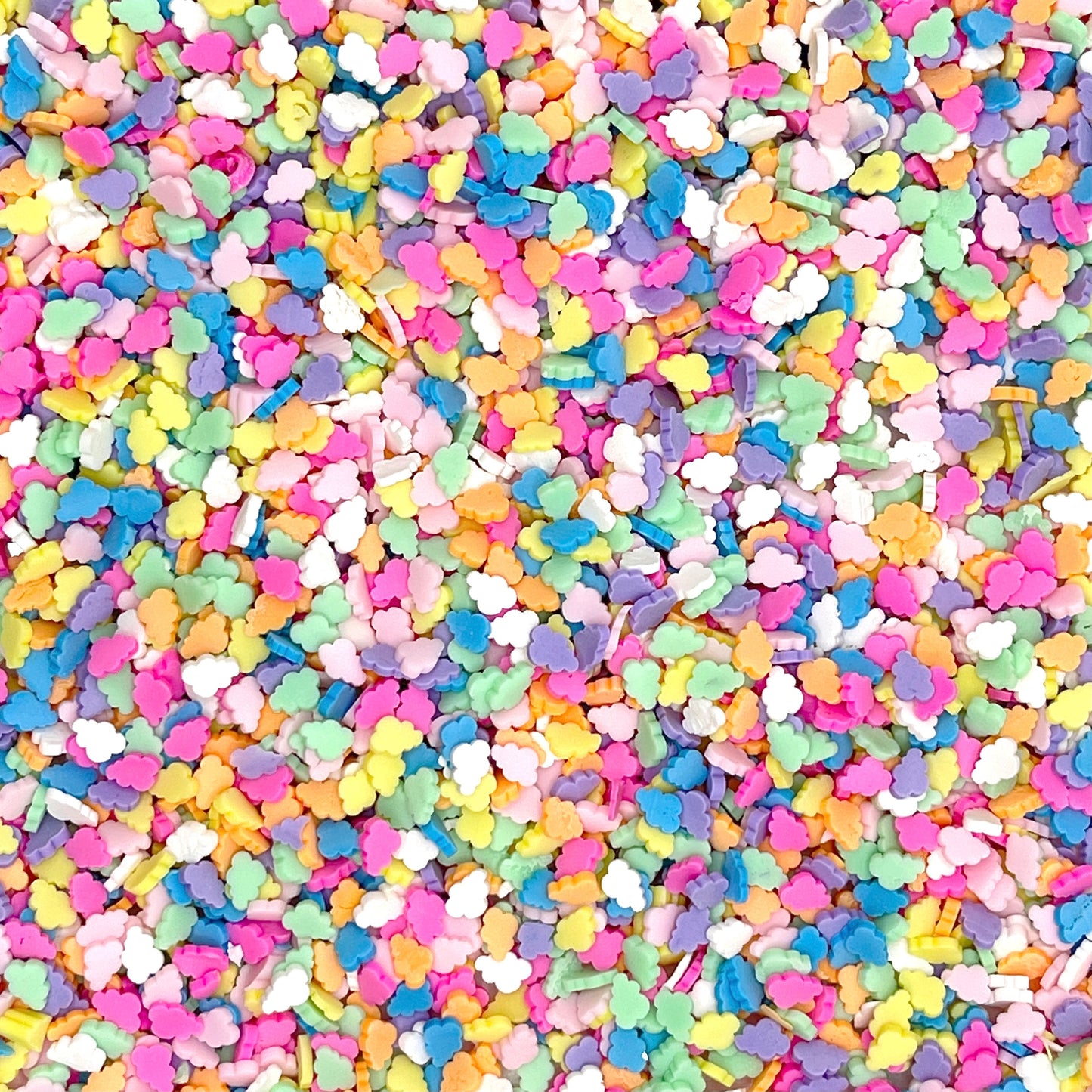 FAKE Mixed Color Cloud Polymer Clay Sprinkle Mix (NOT EDIBLE) D19-17