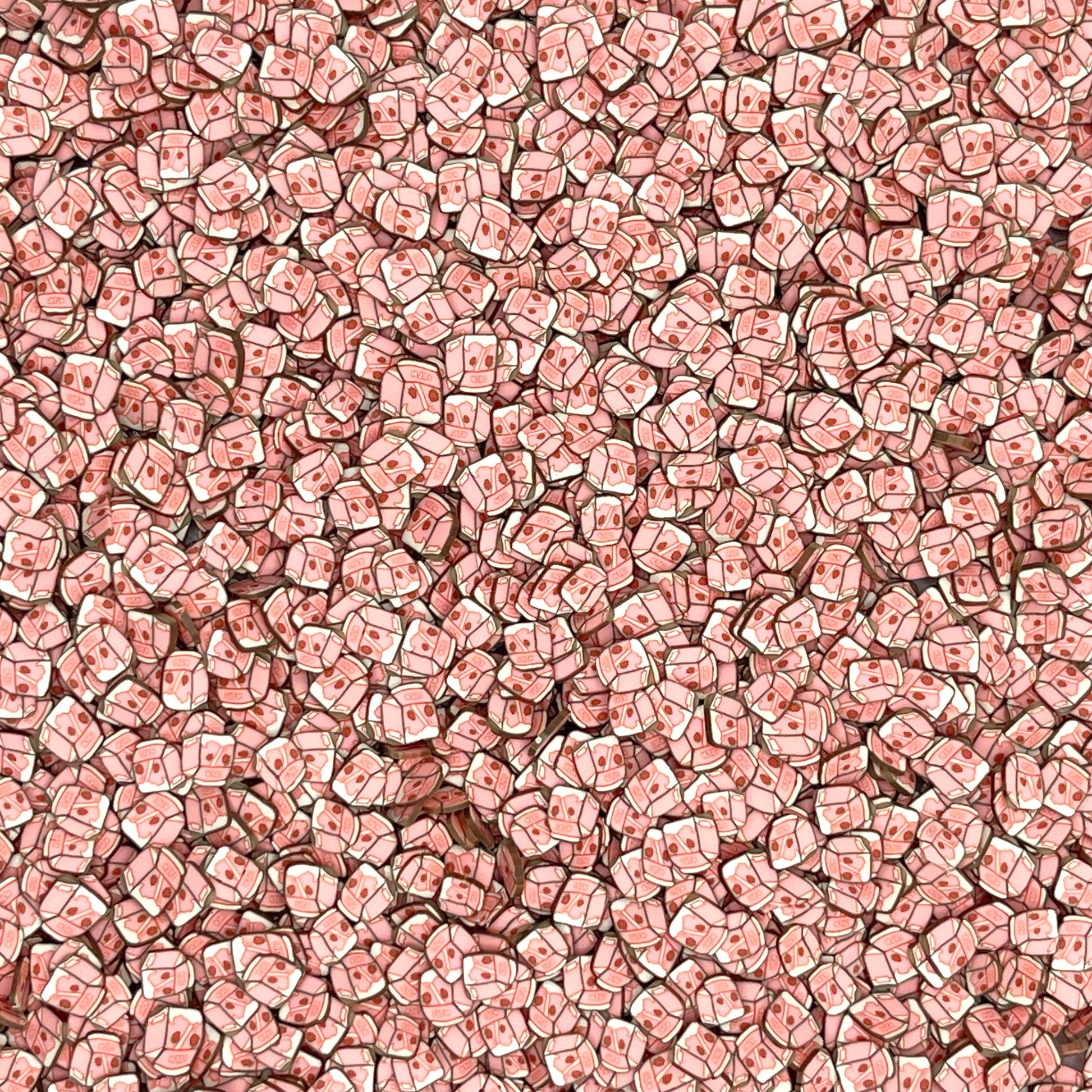 FAKE 5MM Pink Milk Box Drink Polymer Clay Sprinkle (NOT EDIBLE) D20-01