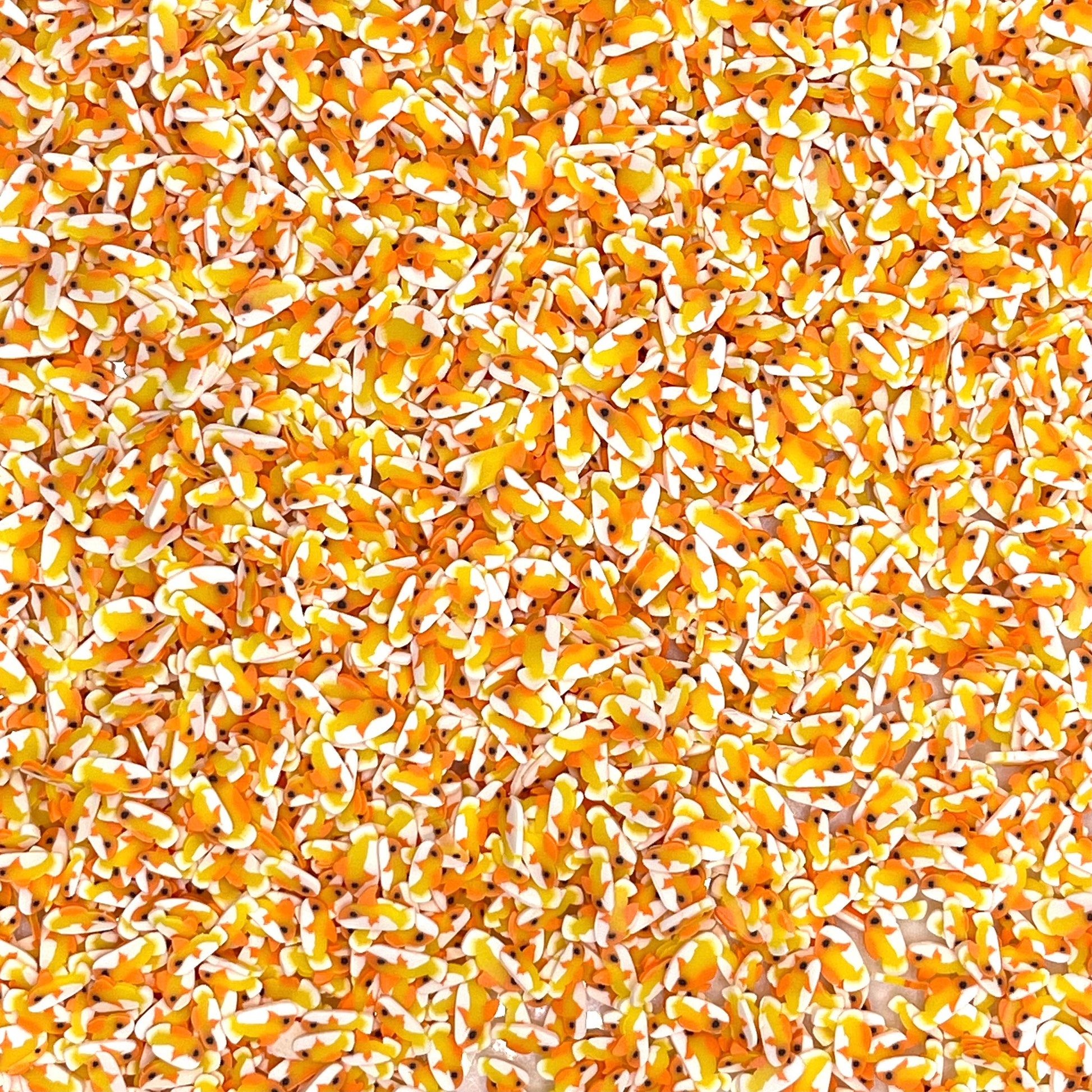 FAKE 5MM Orange Goldfish Polymer Clay Sprinkle (NOT EDIBLE) D35-19