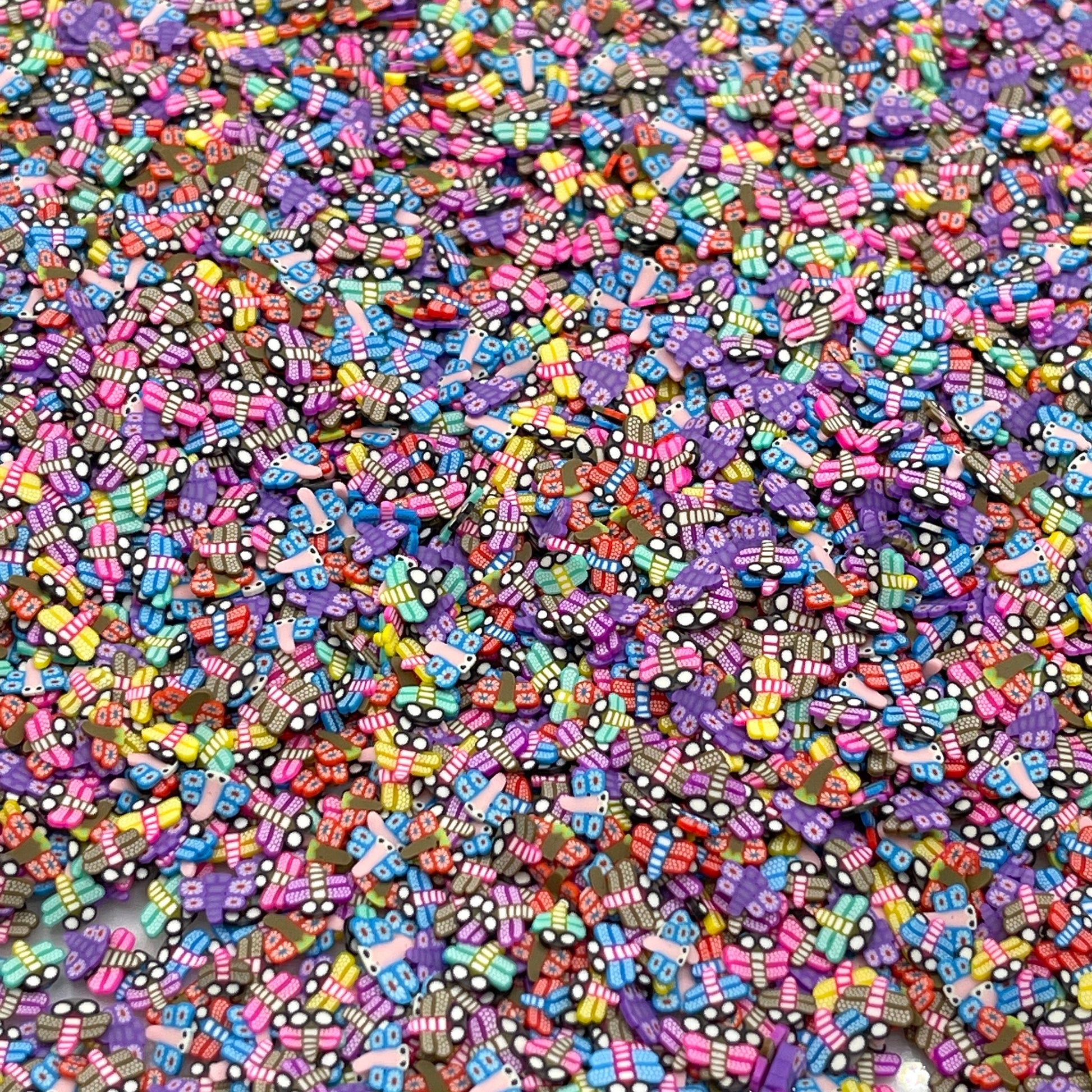 FAKE Mixed Dragonfly Polymer Clay Sprinkle Mix (NOT EDIBLE) D11-13