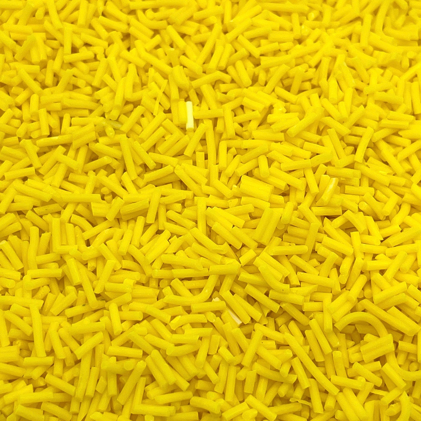 FAKE Yellow Short Polymer Clay Sprinkle Mix (NOT EDIBLE) D16-28