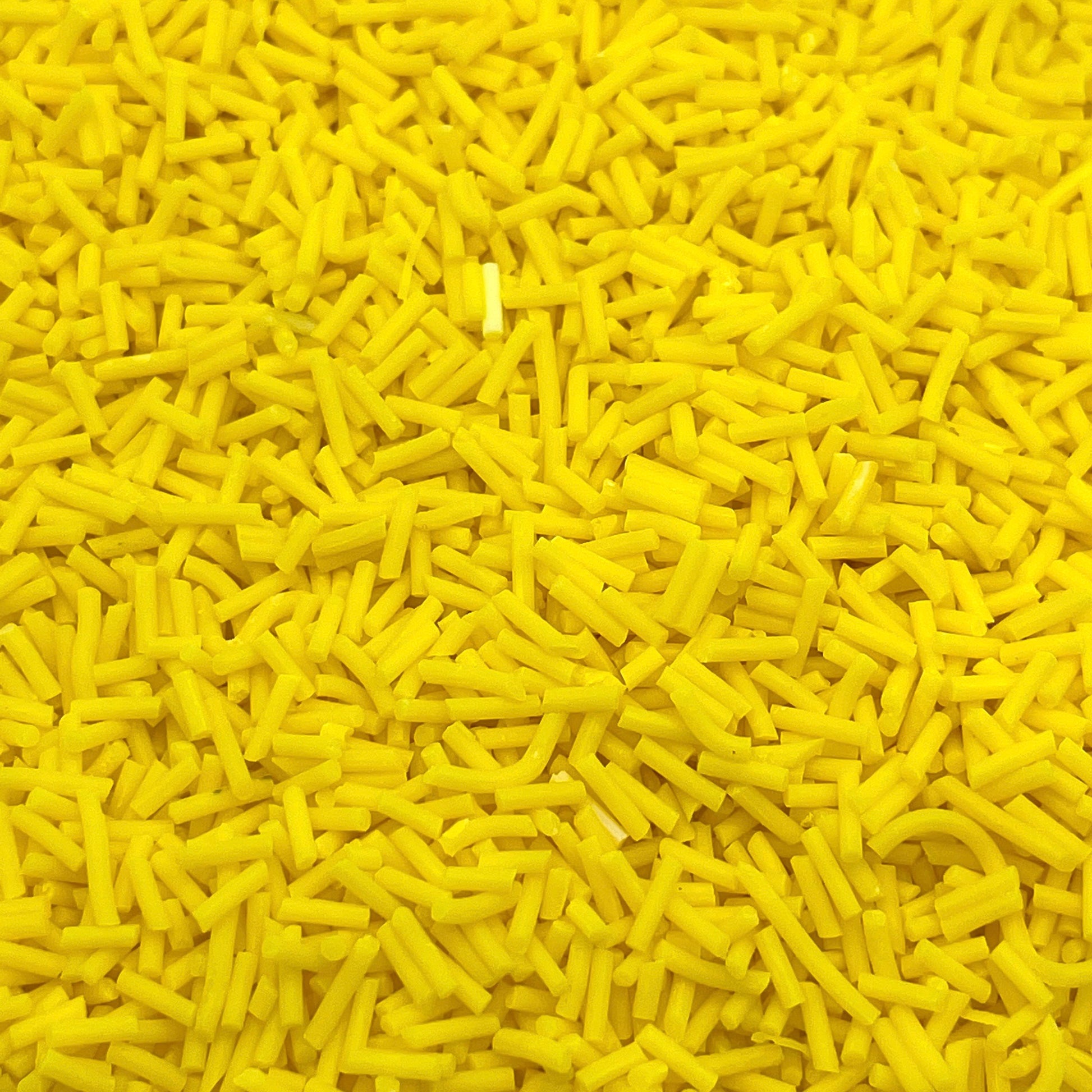 FAKE Yellow Short Polymer Clay Sprinkle Mix (NOT EDIBLE) D16-28