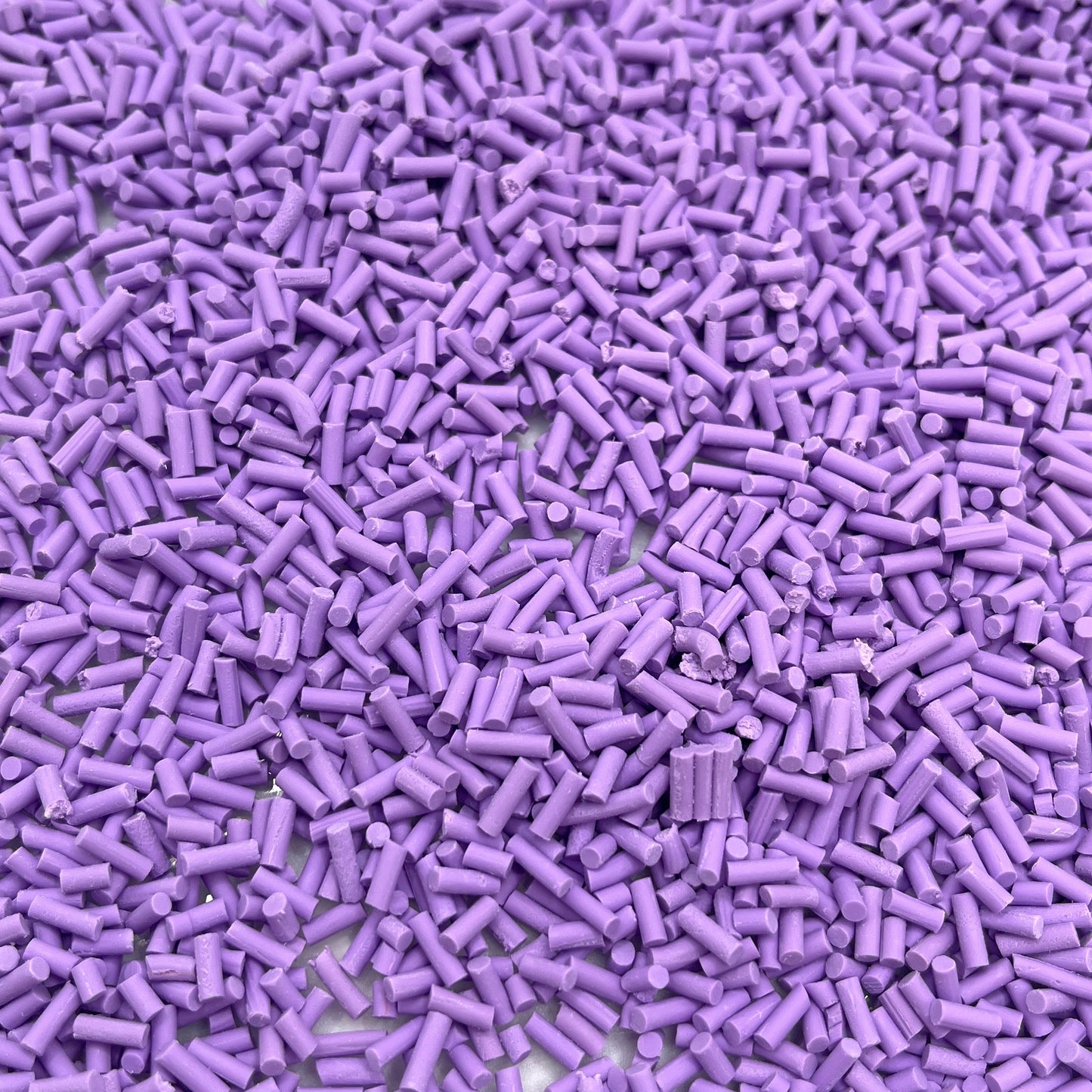 FAKE Light Purple Short Polymer Clay Sprinkle (NOT EDIBLE) D16-20