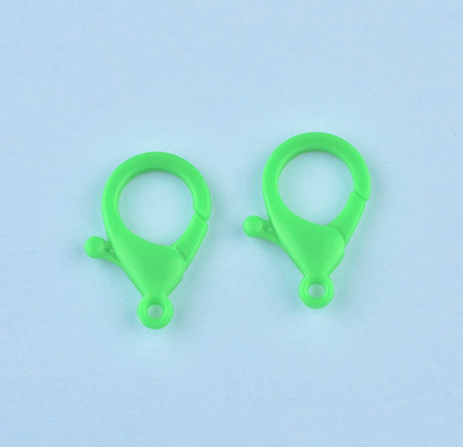 25MM Mixed Color Plastic Lobster Clasp