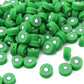 Kiwi Fruit Themed Polymer Clay Beads (10mm x 10mm, Hole: 1.6mm)