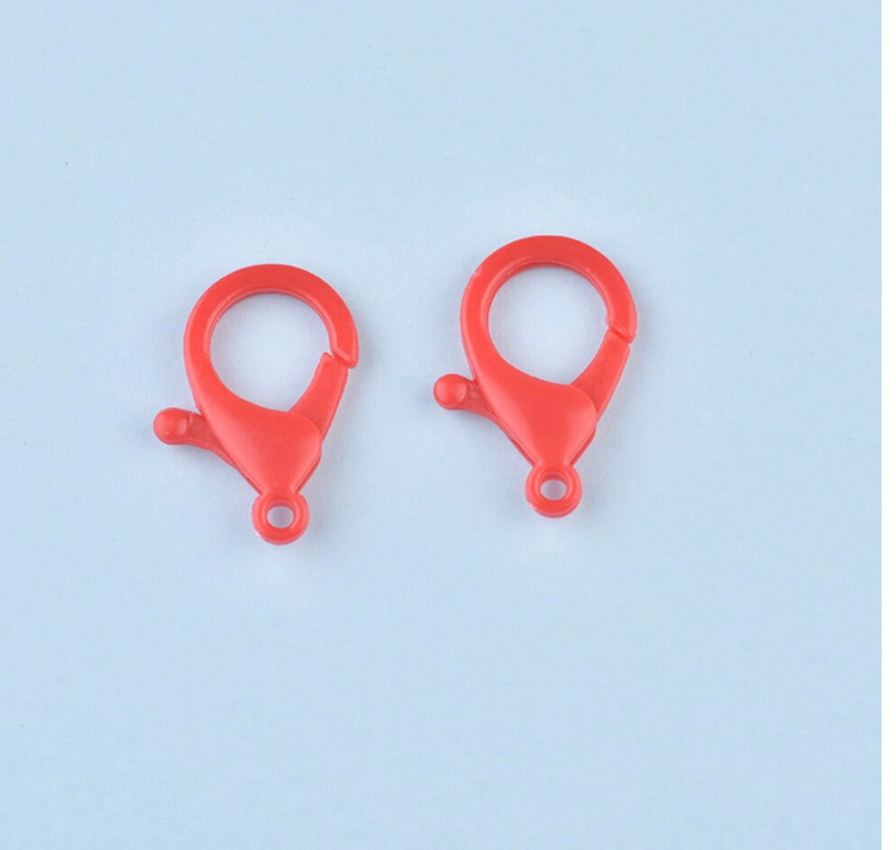 25MM Mixed Color Plastic Lobster Clasp