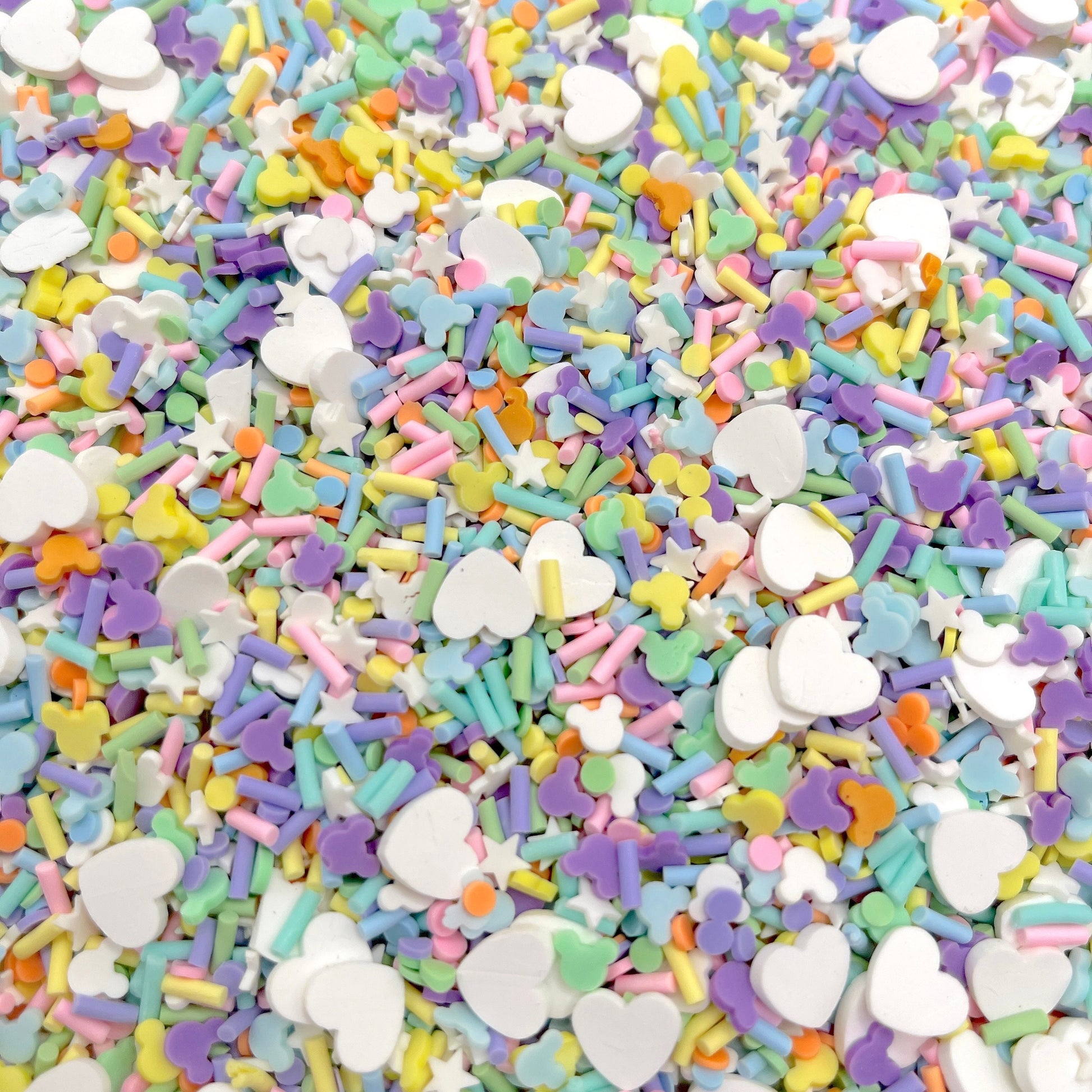 FAKE Pastel Mouse Love Polymer Clay Sprinkle Mix (NOT EDIBLE) D3-18