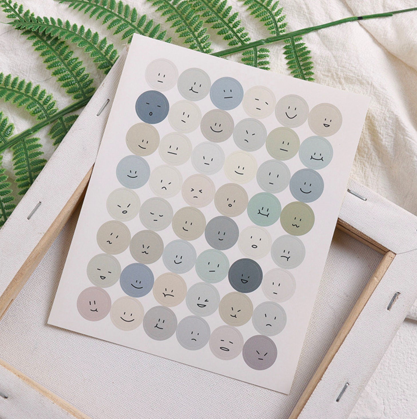 Round Dot Sticker Sheets, Crafts, Scrapbooking, Diary, Journal, DIY,