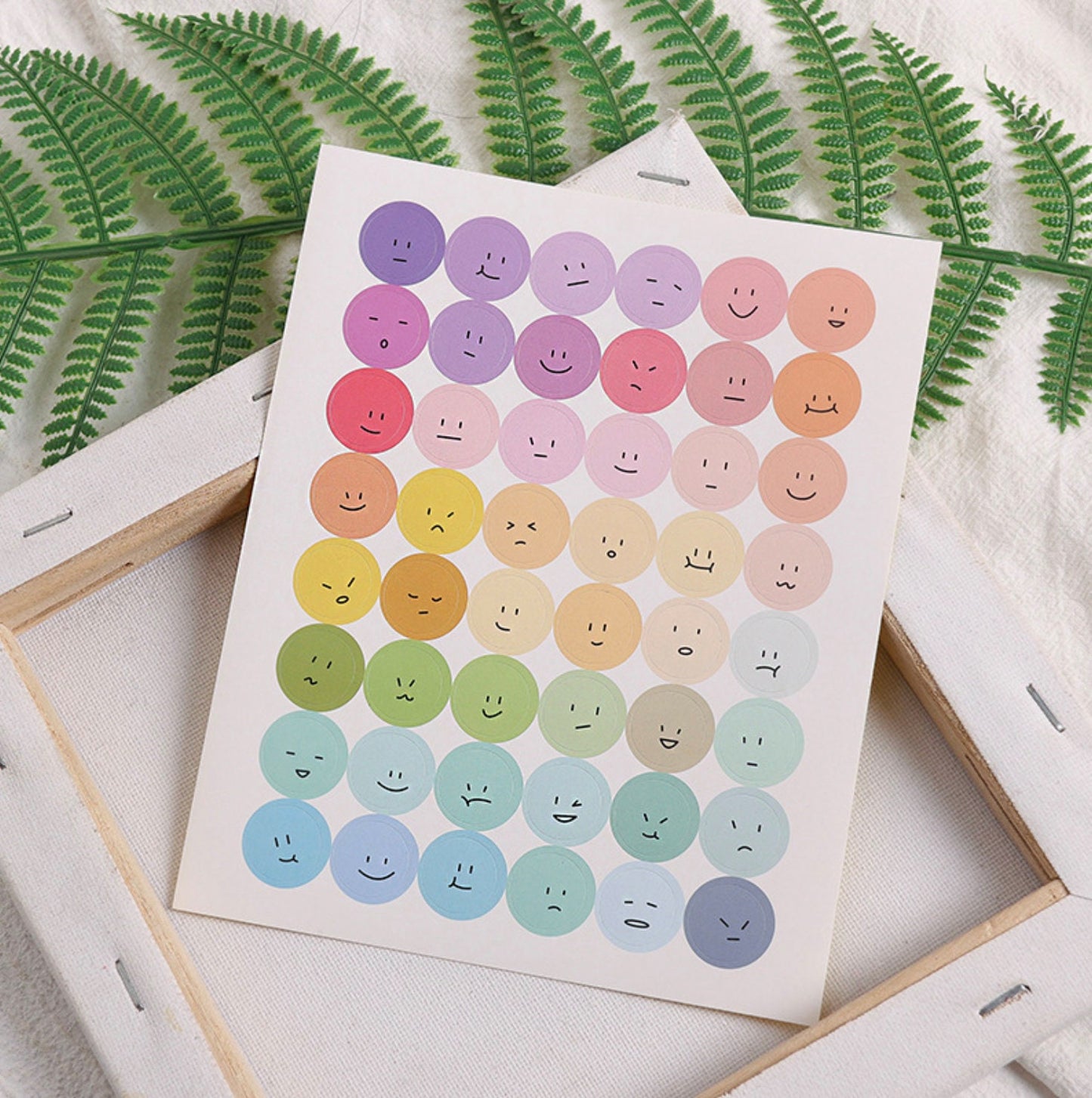 Round Dot Sticker Sheets, Crafts, Scrapbooking, Diary, Journal, DIY,