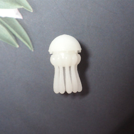 1PC 3D Jellyfish Sea life Model (9mm x 6mm)