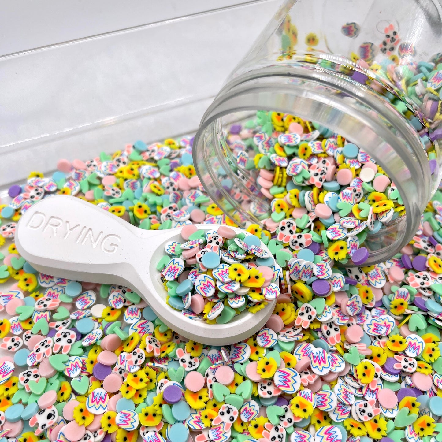 FAKE Easter Themed Polymer Clay Sprinkle Mix (NOT EDIBLE) D15-11