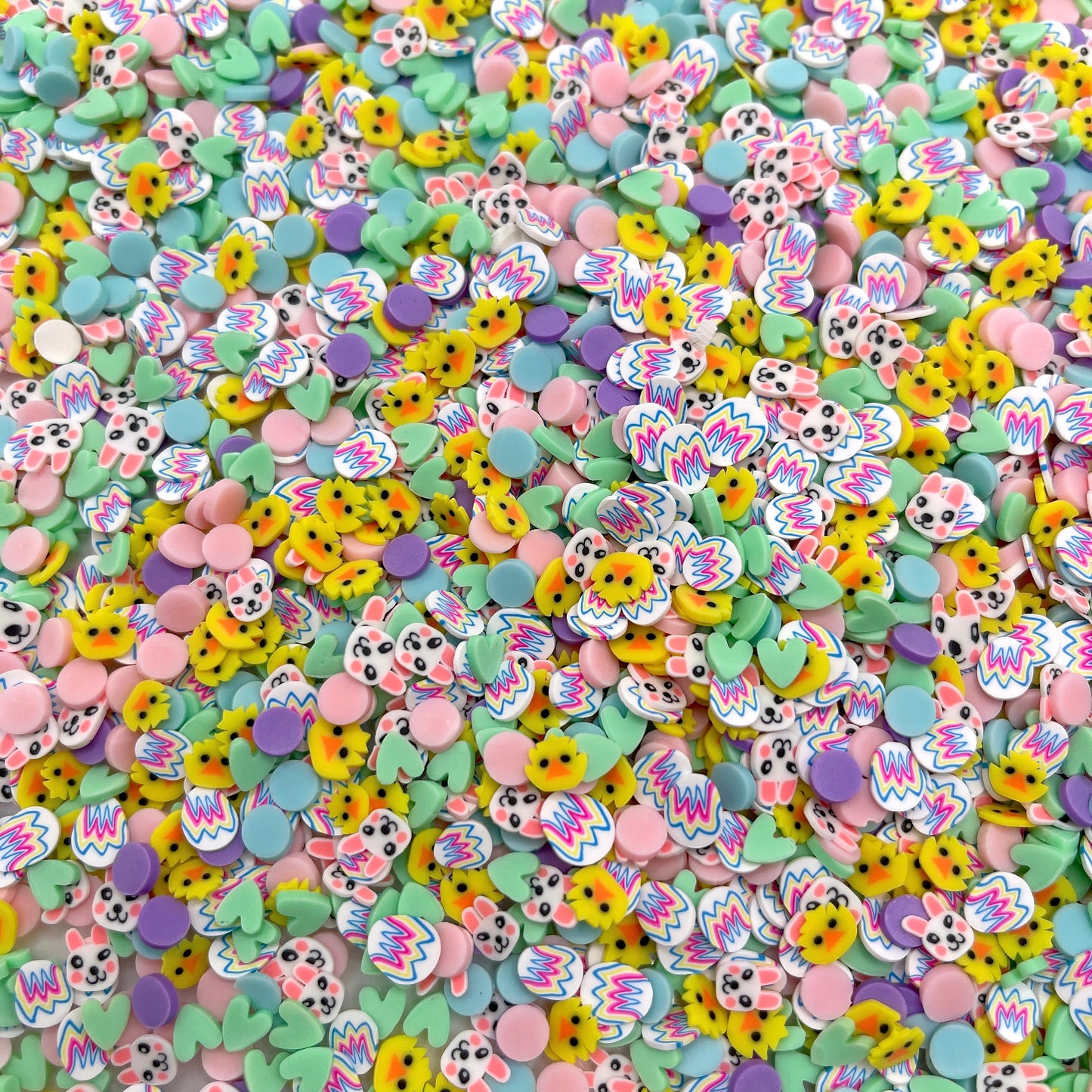 FAKE Easter Themed Polymer Clay Sprinkle Mix (NOT EDIBLE) D15-11