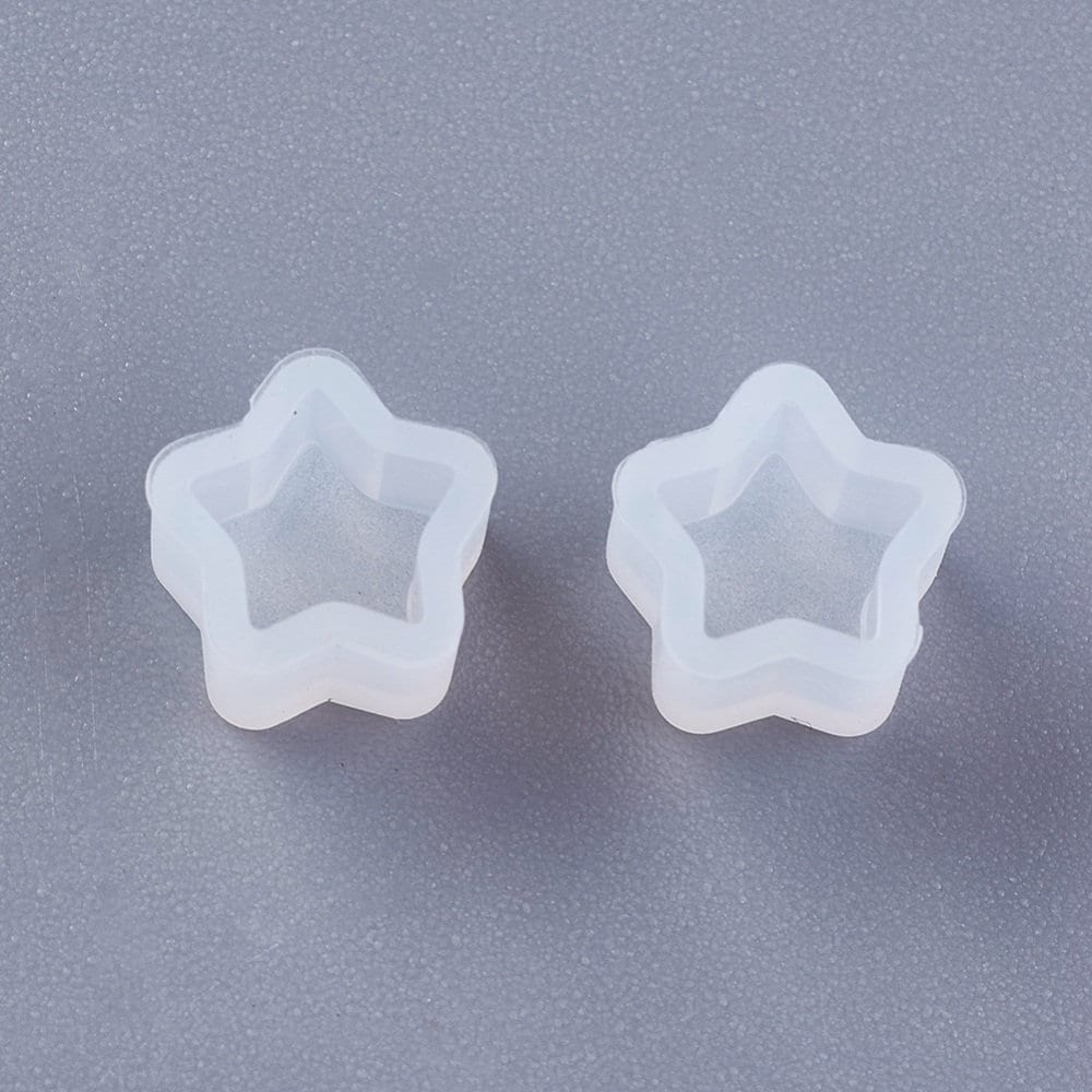 Mini Star Shaped Silicone Earring Molds