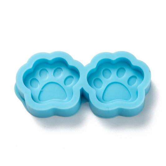 17MM Animal Paw Themed Silicone Earring Molds