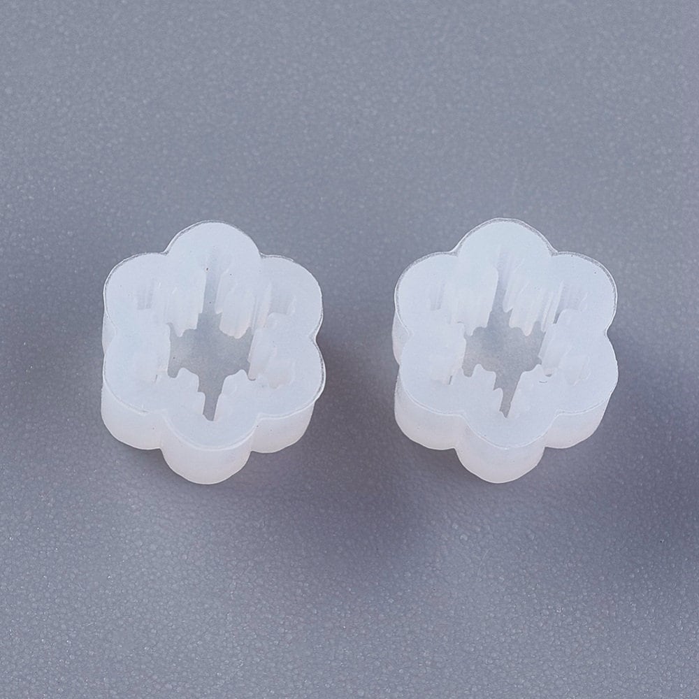 Mini Snowflake Shaped Earring Silicone Molds