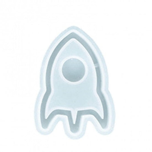 Rocket Ship Shaped Shaker Reusable Silicone Mold