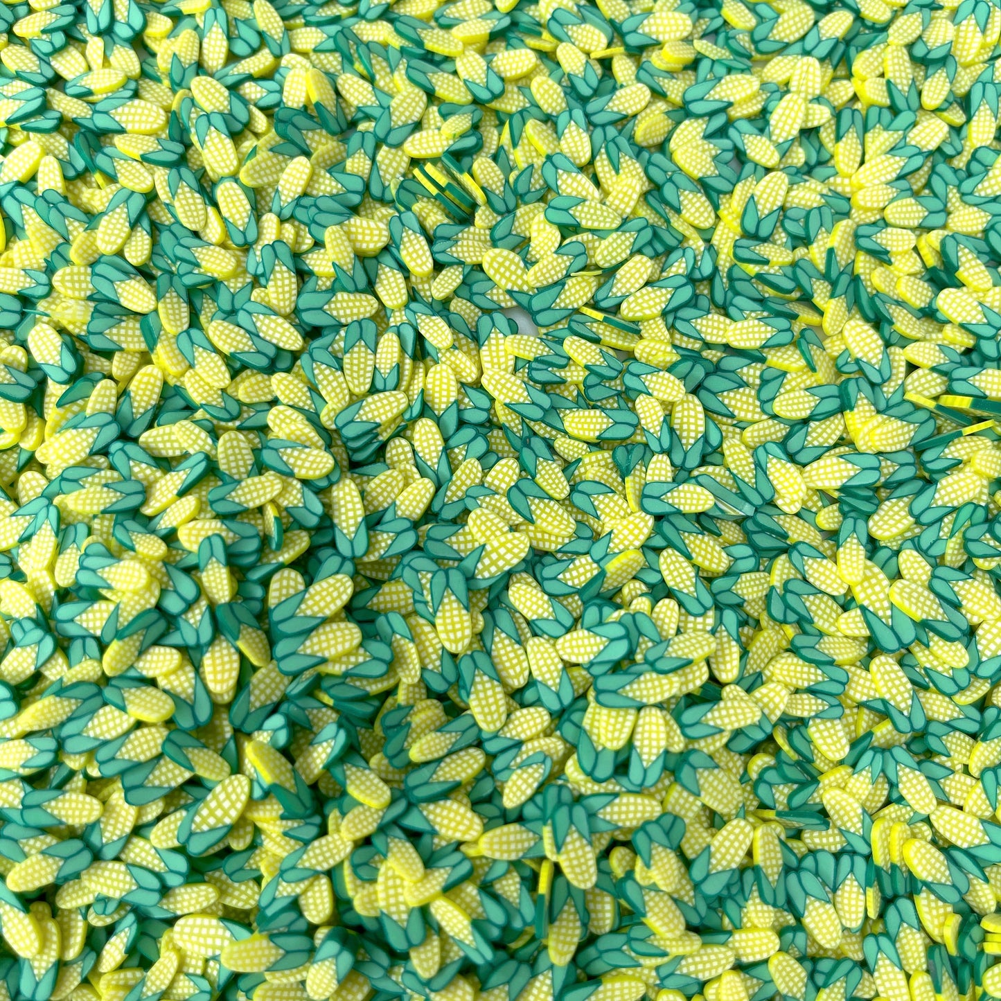 FAKE 5MM Whole Corn Polymer Clay Sprinkle (NOT EDIBLE) D22-31