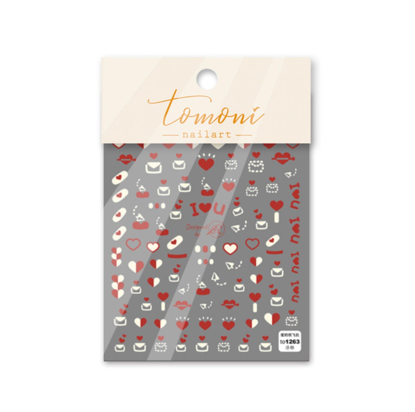 Valentines Love Nail Art Stickers (to1263)