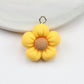 20MM Yellow Sunflower Charm