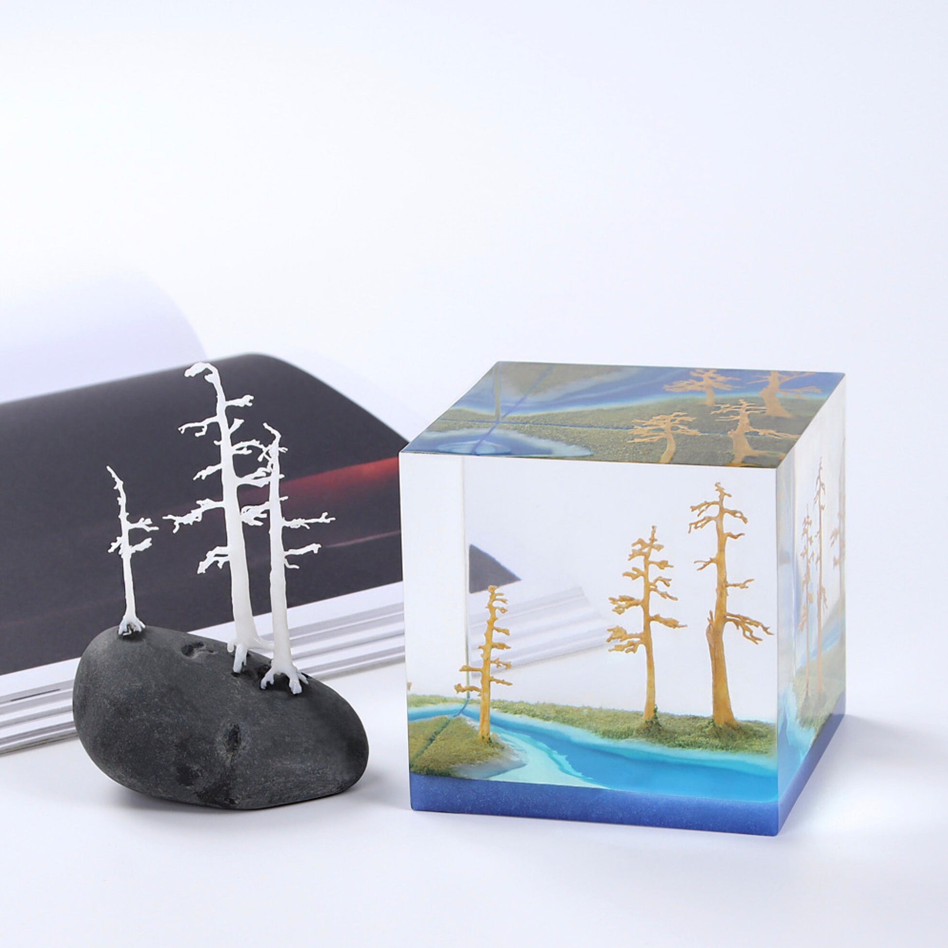 3D Printed Naked Trees, Nature Models