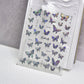 5D Monarch Butterfly Nail Art Stickers (to2435)